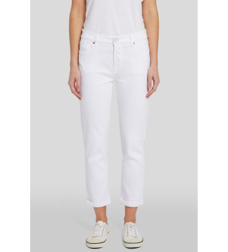 7 For All Mankind para mulher. 7U646549SL7 Calças de ganga Josefina Soleil branco (28), Casual, Algodão