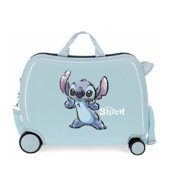 Disney para criança. Stitch Make a face mala de viagem para crianÃ§a 2