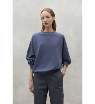 ECOALF para mulher. Sweatshirt Bogen azul-marinho ECOALF