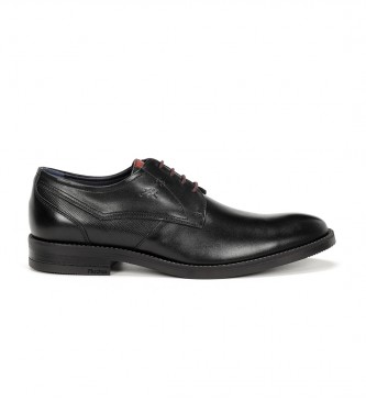 Fluchos para homem. Sapatos de Couro Theo preto Fluchos