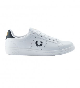 Fred Perry para homem. Sapatilhas de couro B721 branco Fred Perry