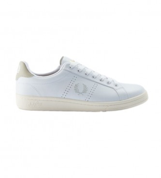 Fred Perry para homem. Sapatilhas de couro B721 branco Fred Perry