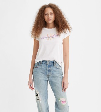 Levi's para mujer. Graphic Authentic Tshirt blanco Levi's