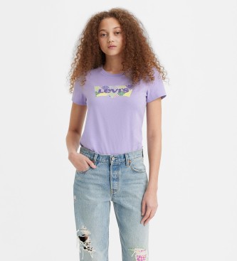 Levi's para mulher. T-shirt Perfect lilac Levi's